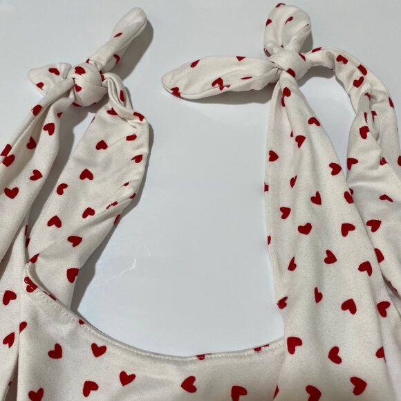 Lulus Heart pattern Leotard size medium - Picture 5 of 7